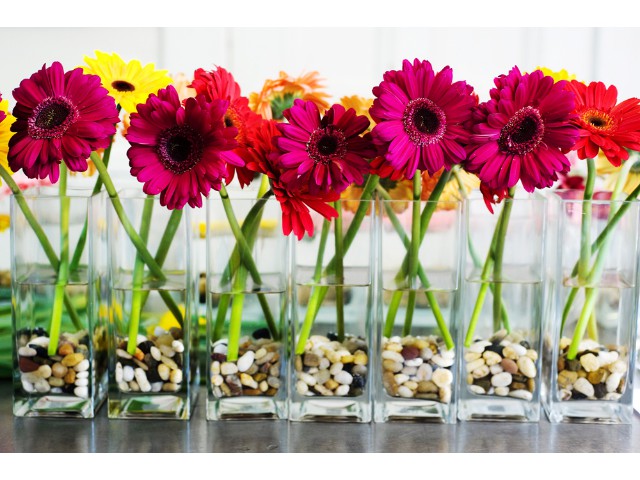 hawaiian-wedding-centerpieces